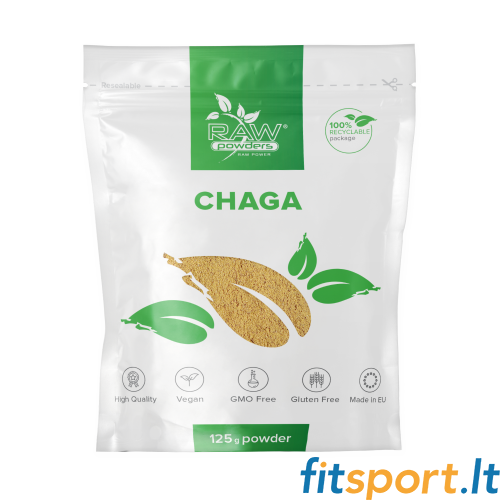 Raw Powders Chaga seenepulber (125 g) 